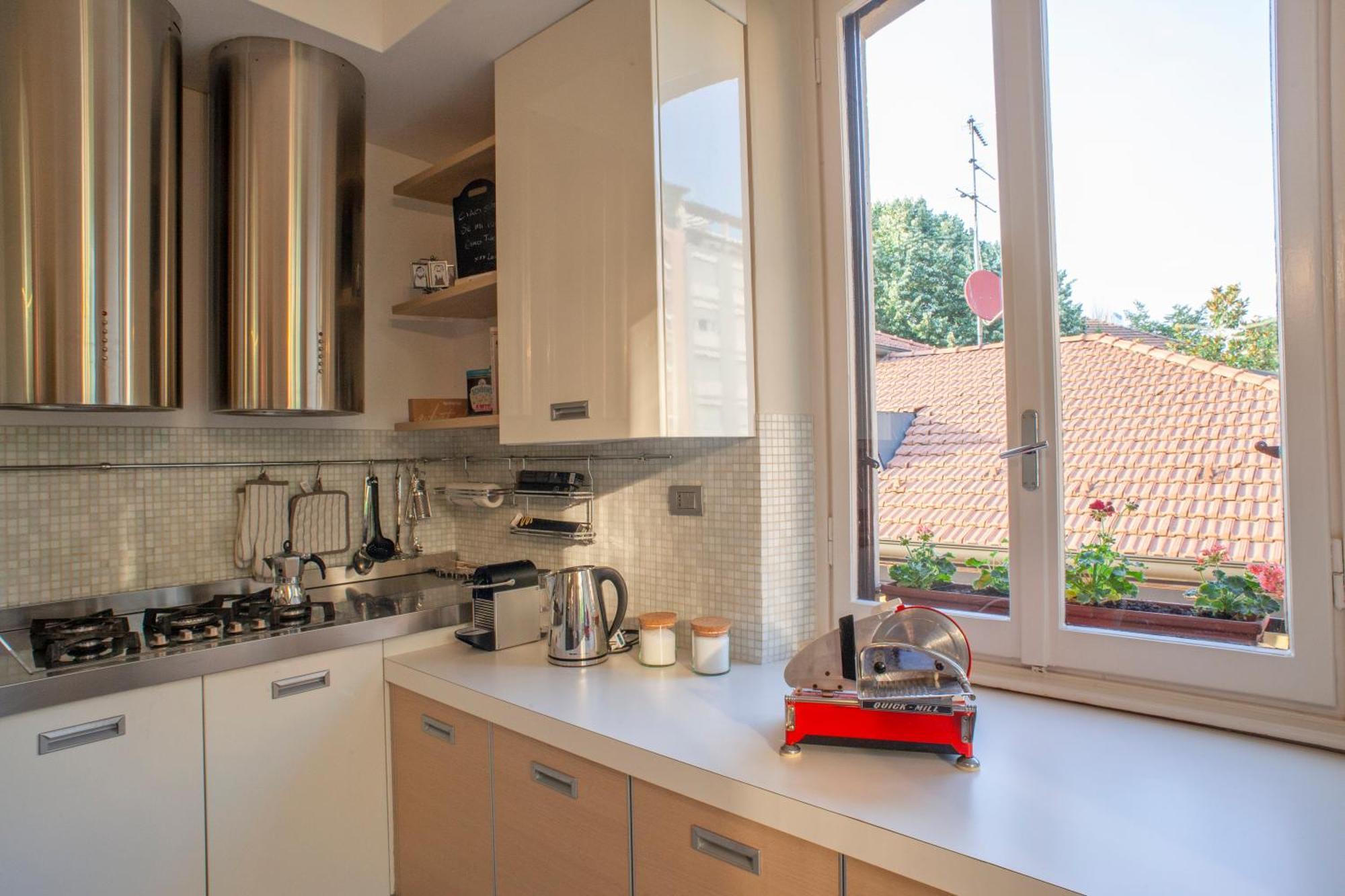 Appartement Bright And Comfy In A Beautiful Contemporary Milan