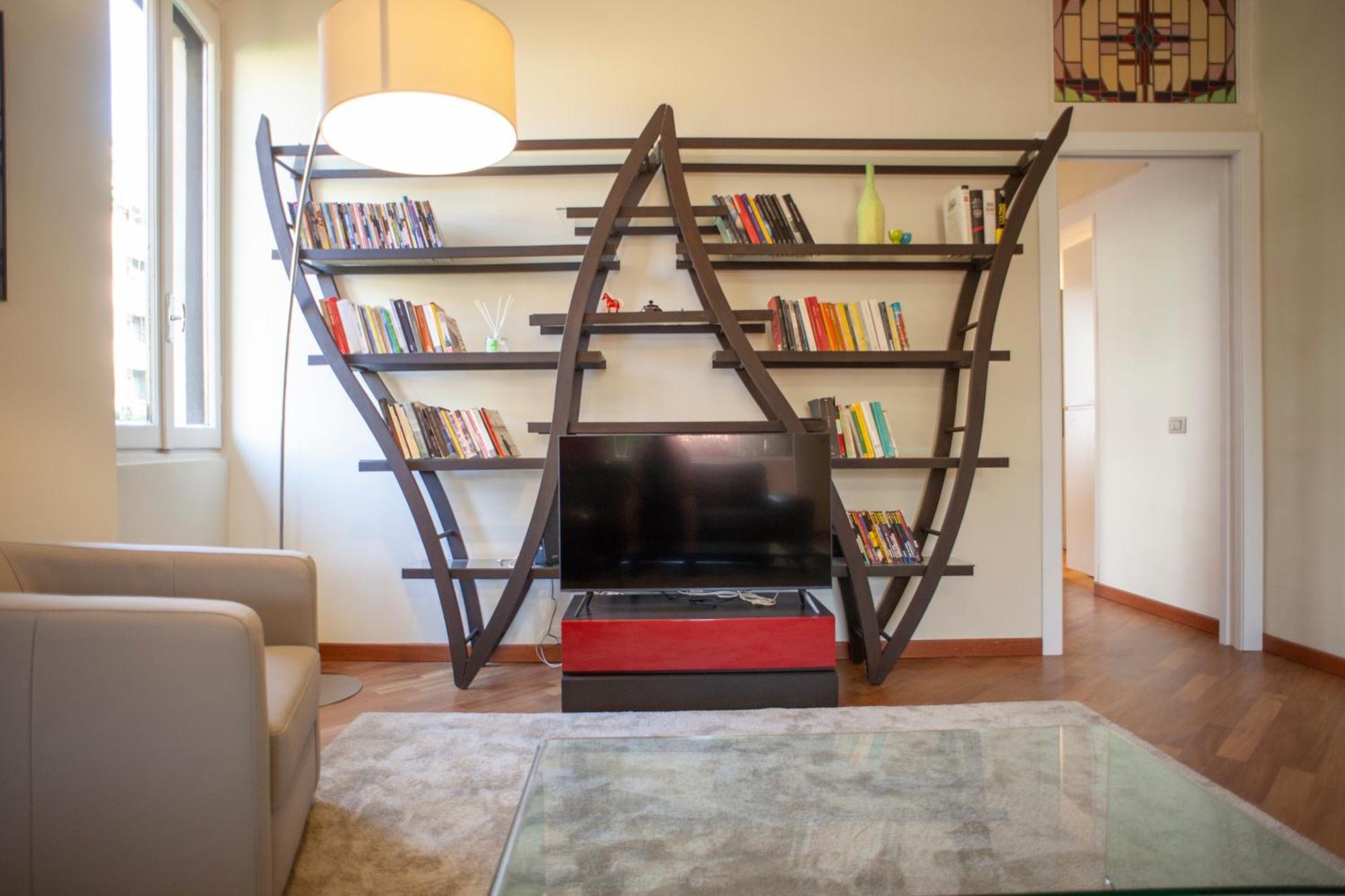 Appartement Bright And Comfy In A Beautiful Contemporary Milan